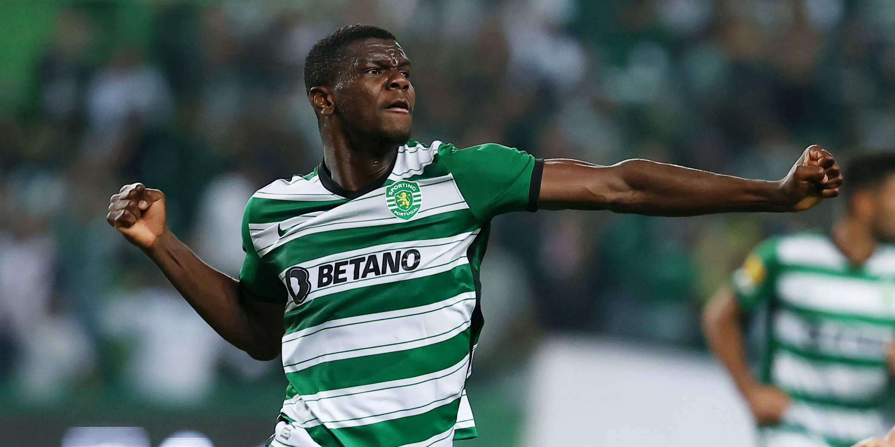Ousmane Diomande trong màu áo Sporting CP - mục tiêu chuyển nhượng của Chelsea