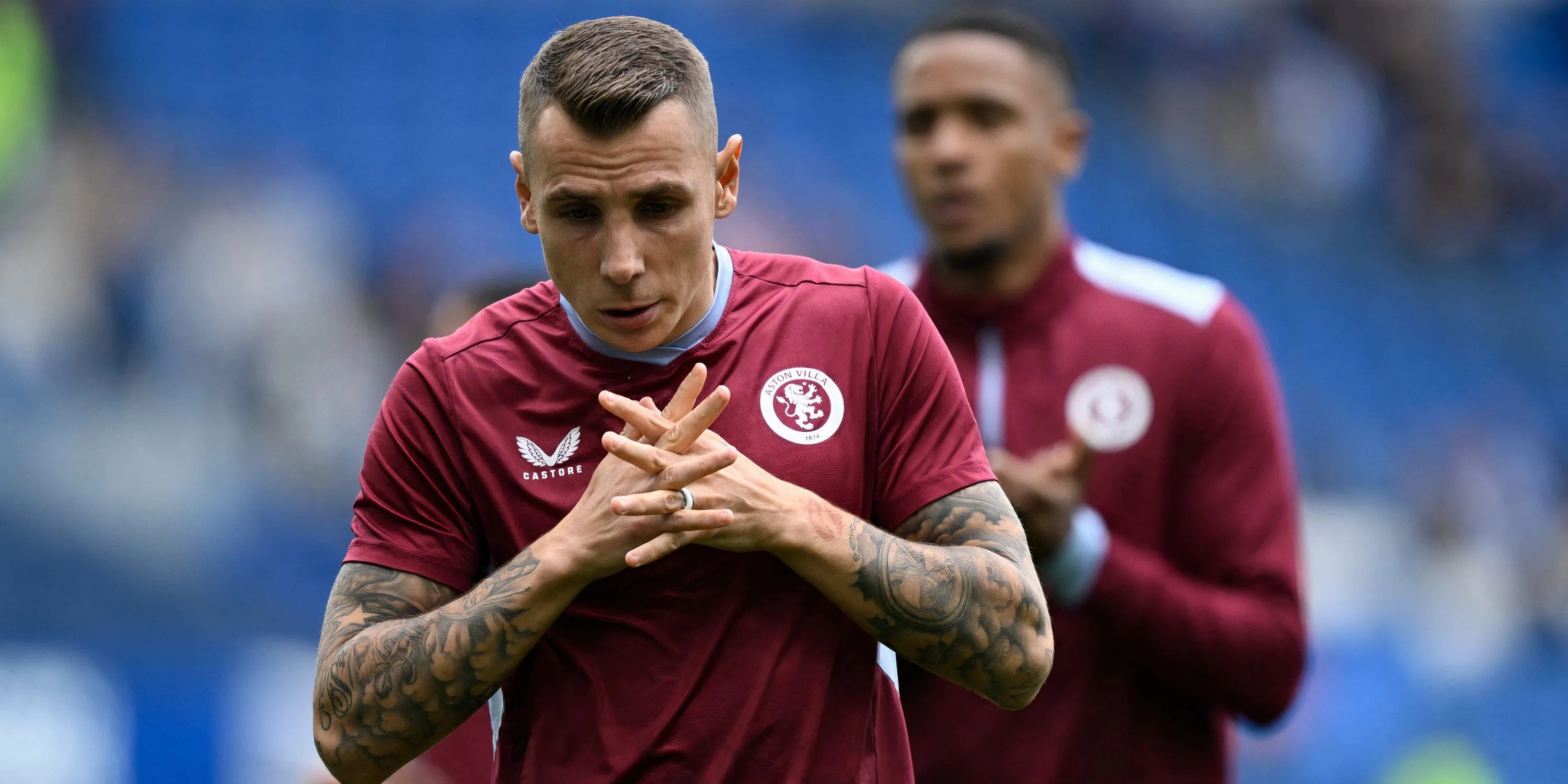 Hậu vệ Lucas Digne của Aston Villa đang đàm phán chuyển sang Atletico Madrid