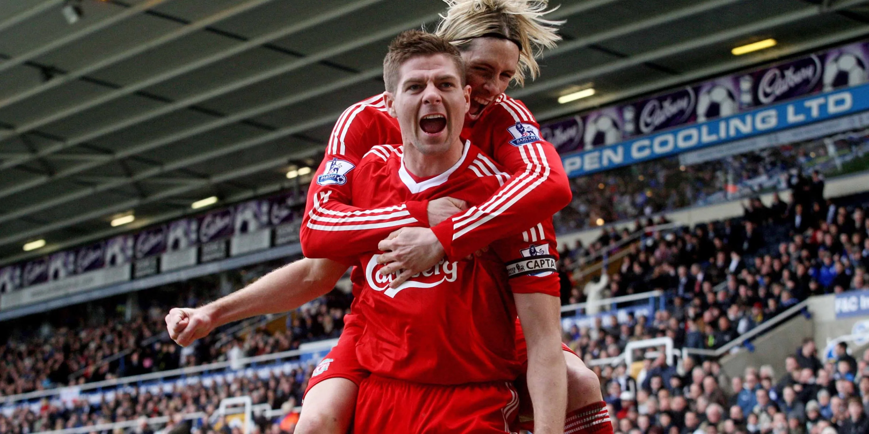 Jayden Danns, Stefan Bajcetic, Torres và Steven Gerrard trong các giai đoạn khác nhau tại Liverpool