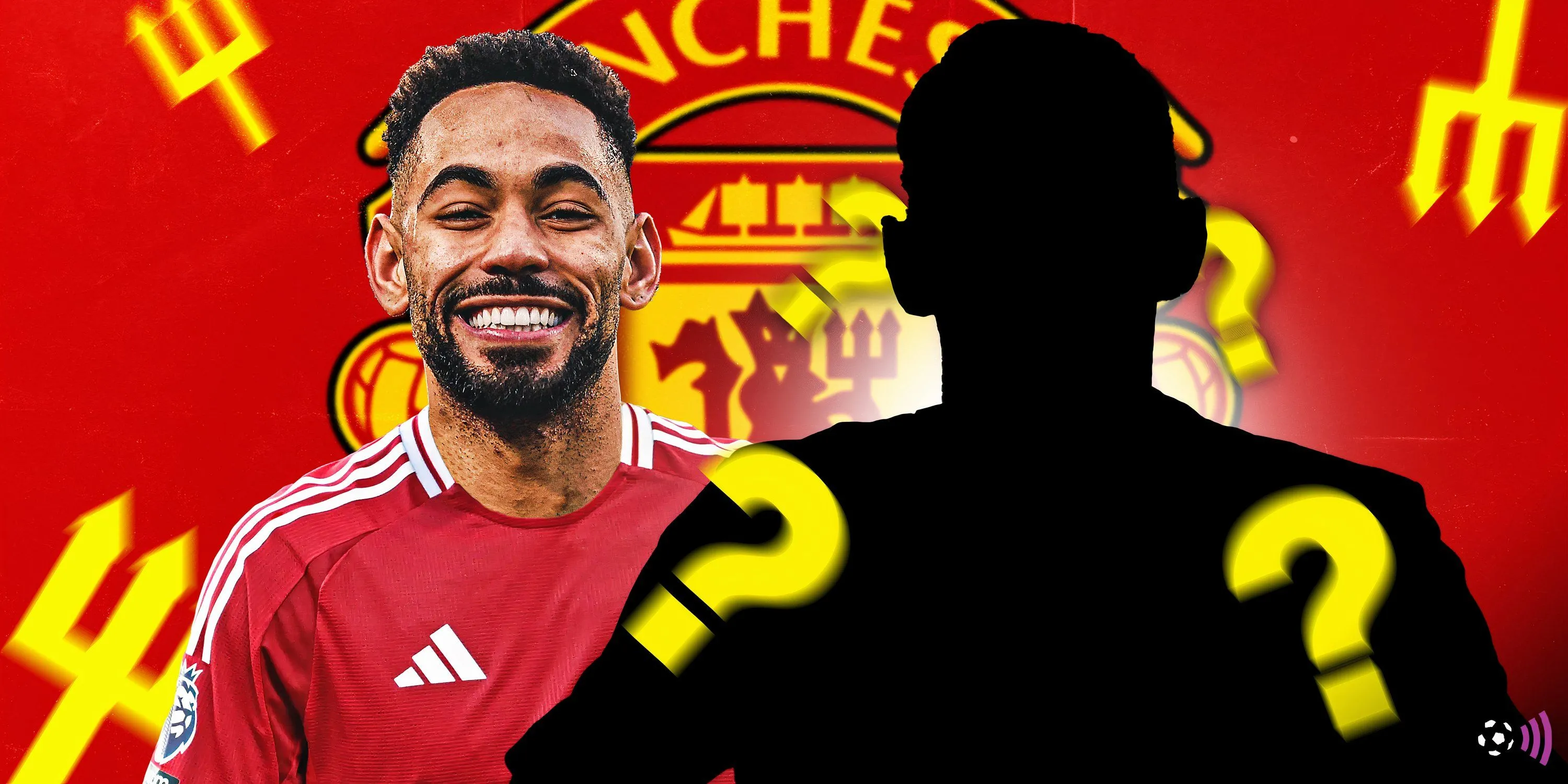 Matheus Cunha và Di Maria trong màu áo MU