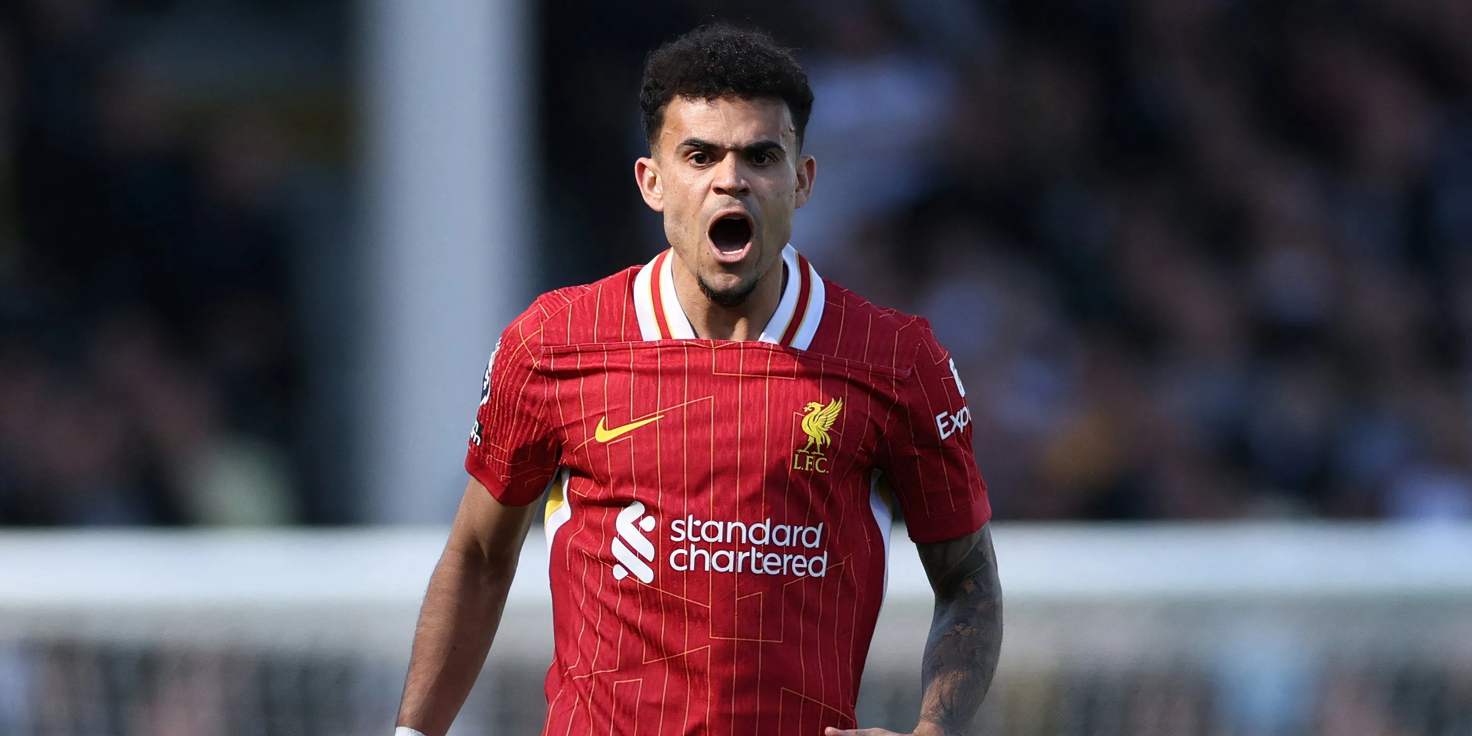 Tiền đạo Luis Diaz của Liverpool