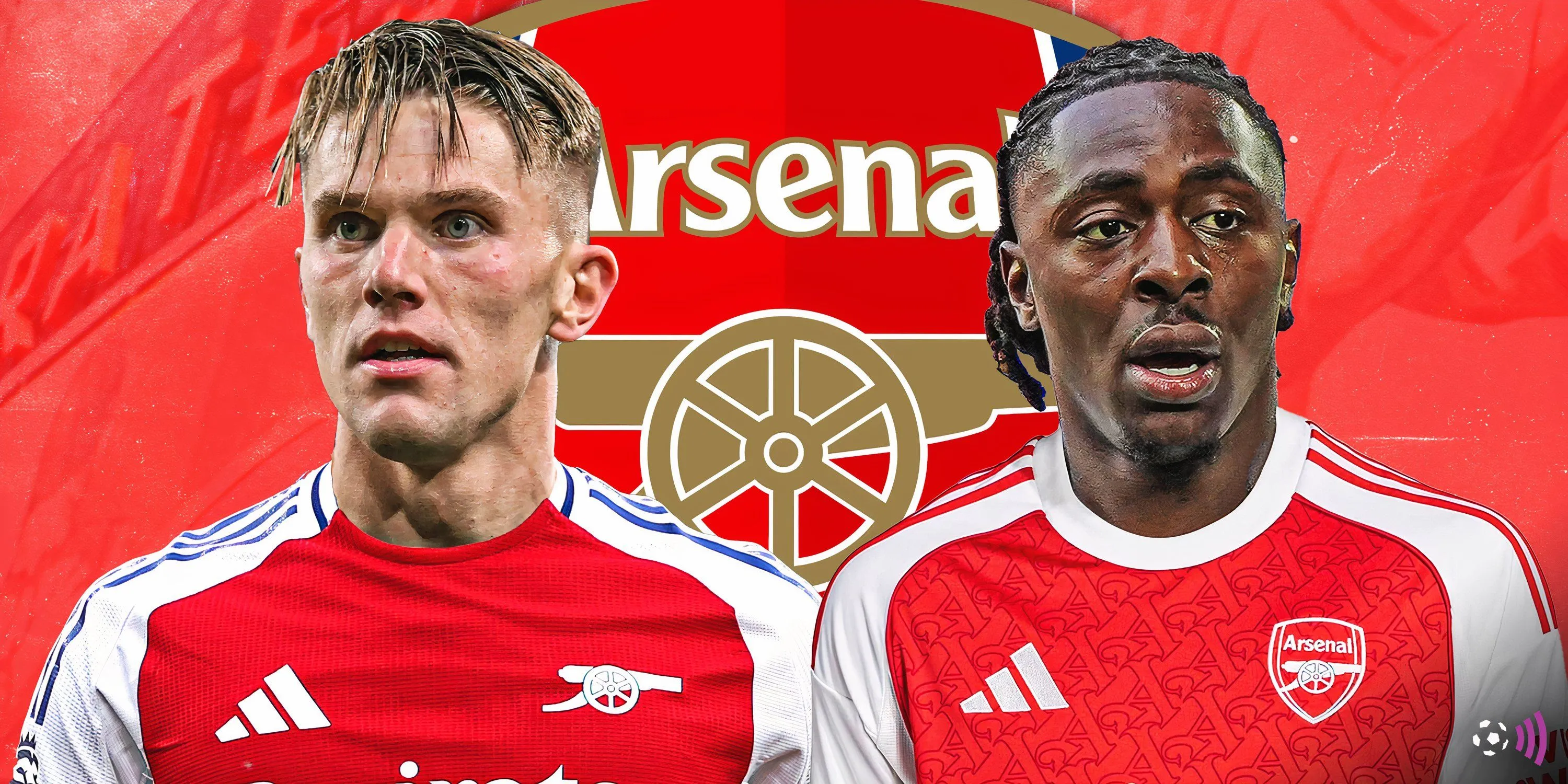 Cầu thủ Eberechi Eze của Crystal Palace và Viktor Gyokeres, hai mục tiêu chuyển nhượng hàng đầu của Arsenal trong kỳ chuyển nhượng mùa hè.