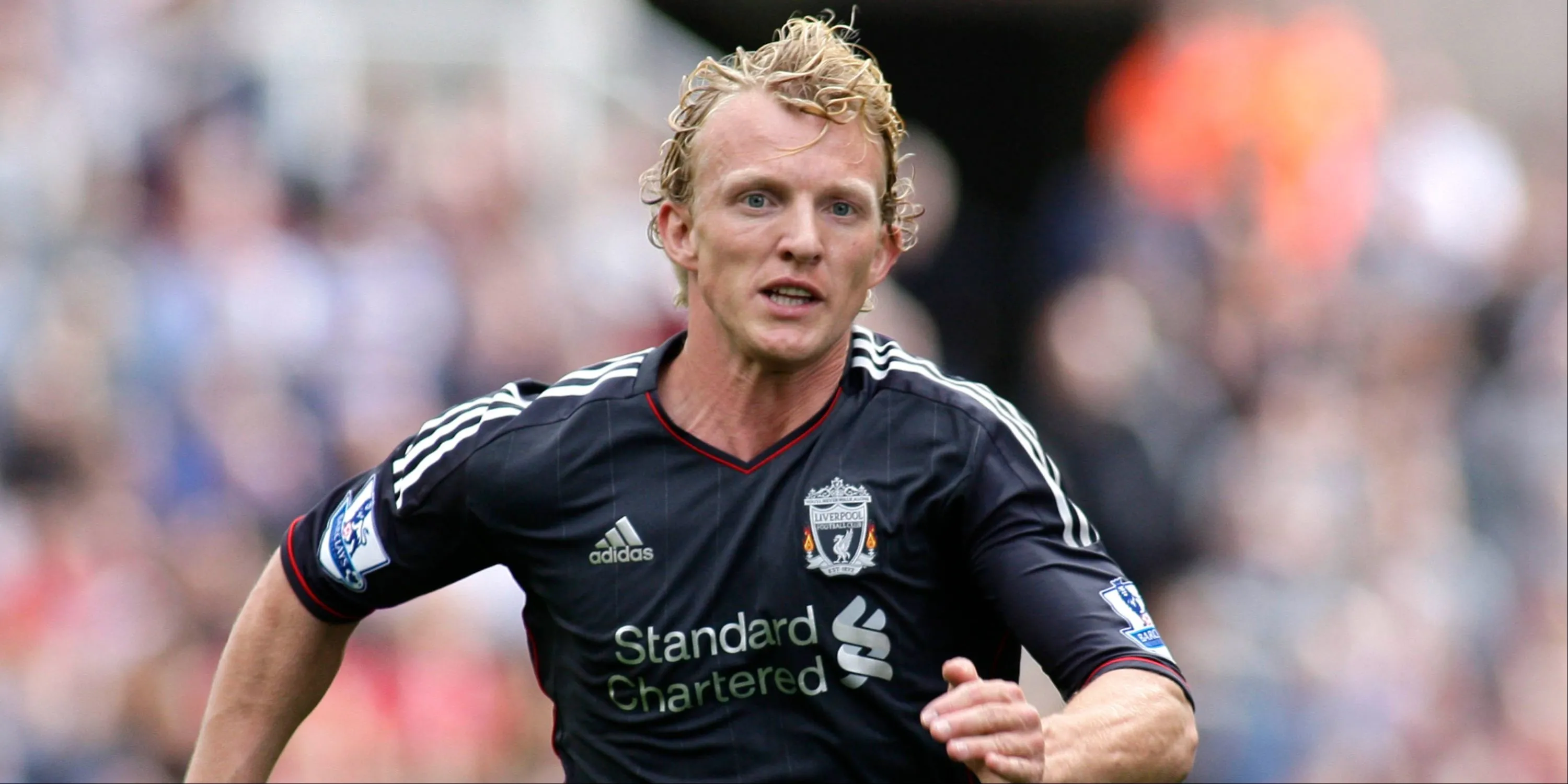Cựu tiền vệ Dirk Kuyt của Liverpool với lối chơi bền bỉ và khả năng pressing ấn tượng