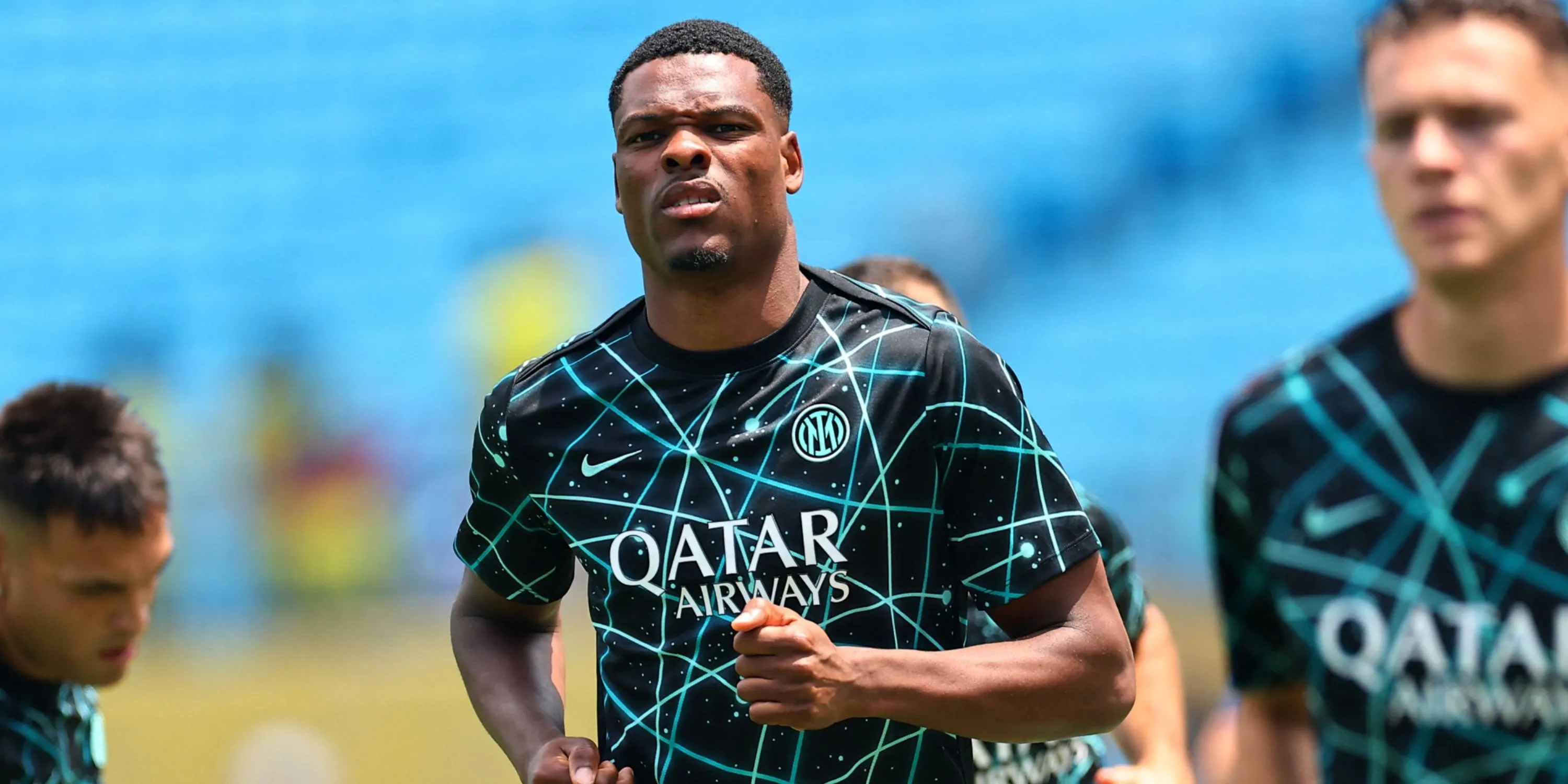 Denzel Dumfries thi đấu cho Inter Milan tại Club World Cup