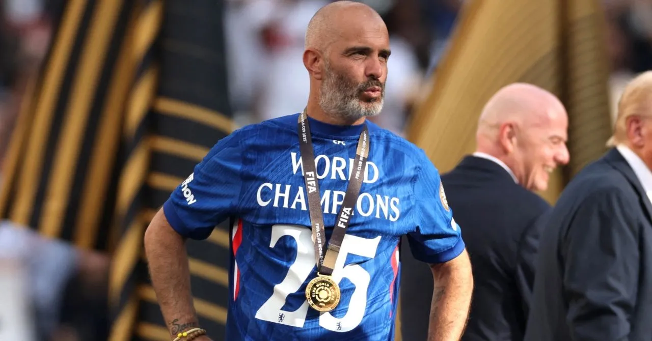 Enzo Maresca, tân HLV Chelsea, trên sân tập