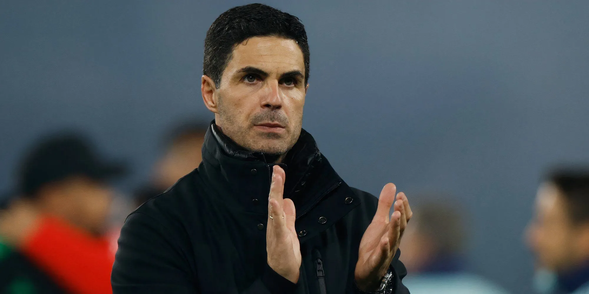 HLV Mikel Arteta của Arsenal, người đang tìm kiếm một trung phong mới
