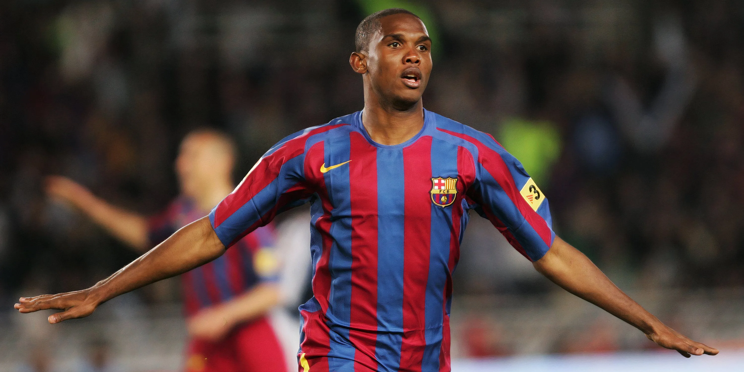 Huyền thoại Samuel Eto'o thời còn thi đấu đỉnh cao