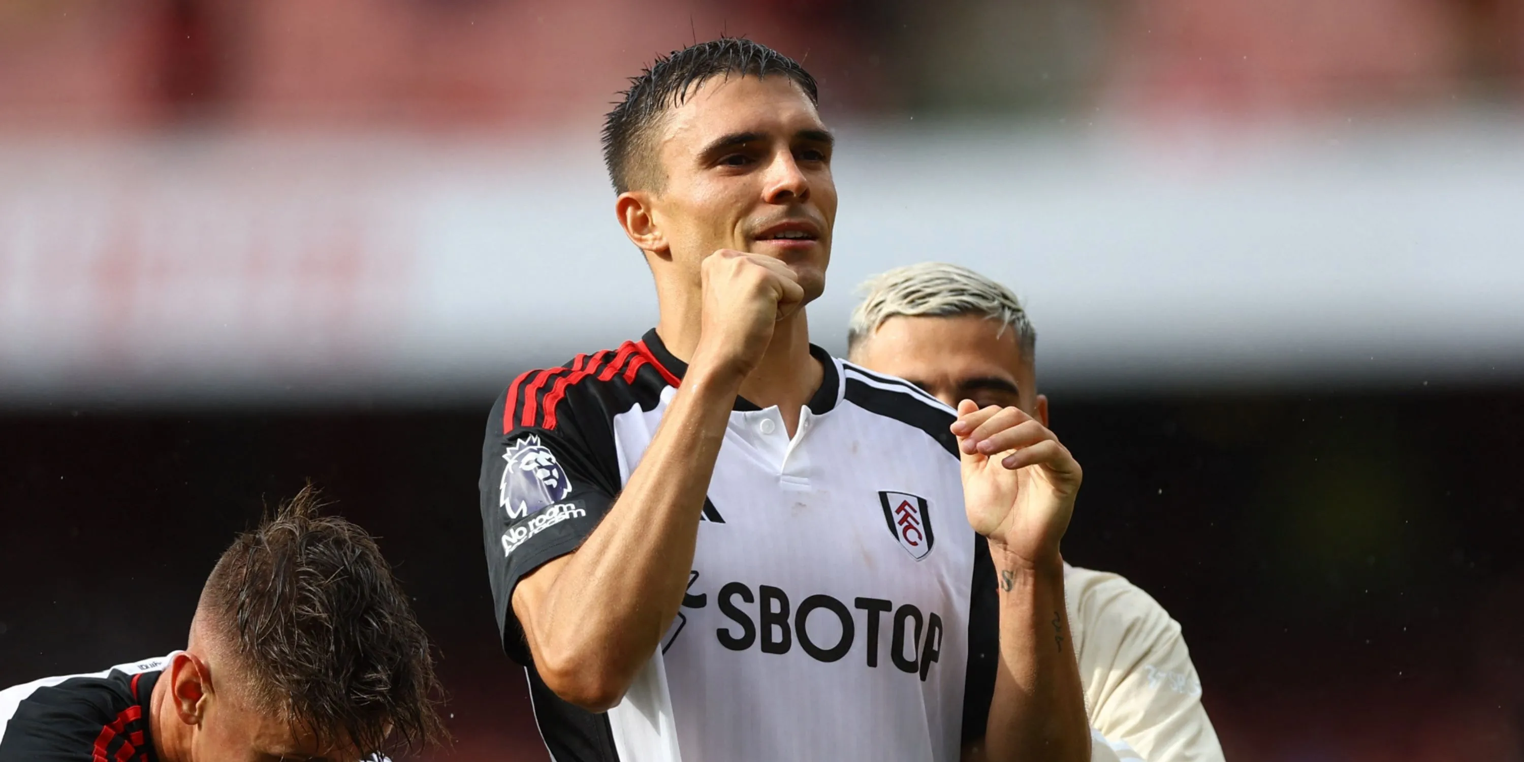 João Palhinha trong màu áo Fulham thi đấu tại Premier League