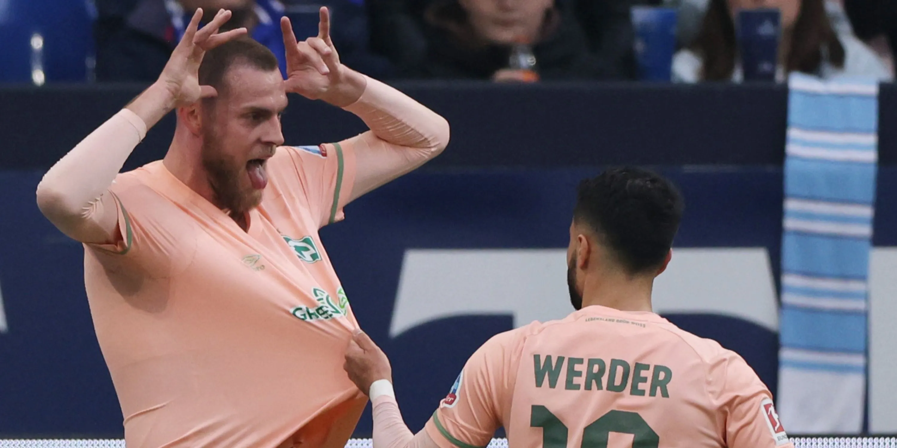 Marvin Ducksch thi đấu cho Werder Bremen tại Bundesliga