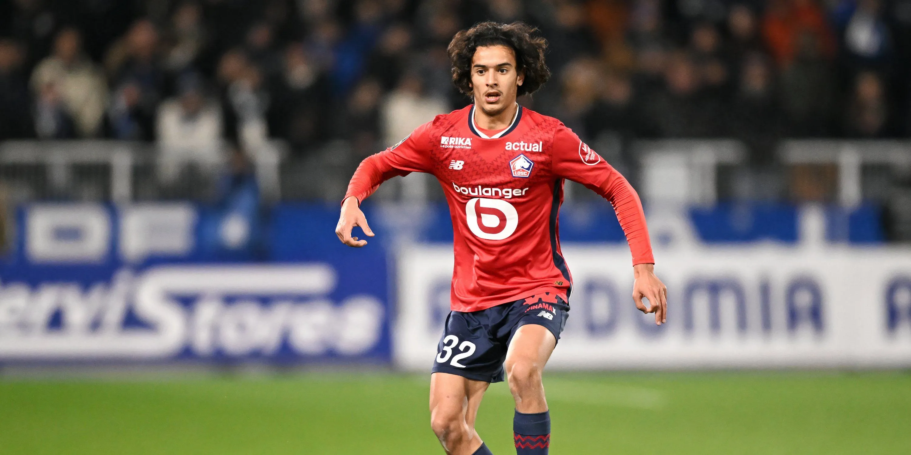 Ayyoub Bouaddi – tiền vệ trẻ của Lille đang được Man United theo dõi chặt chẽ