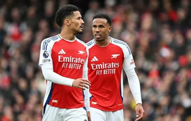 Gabriel Magalhaes và William Saliba trở thành nạn tảng cho Arsenal.