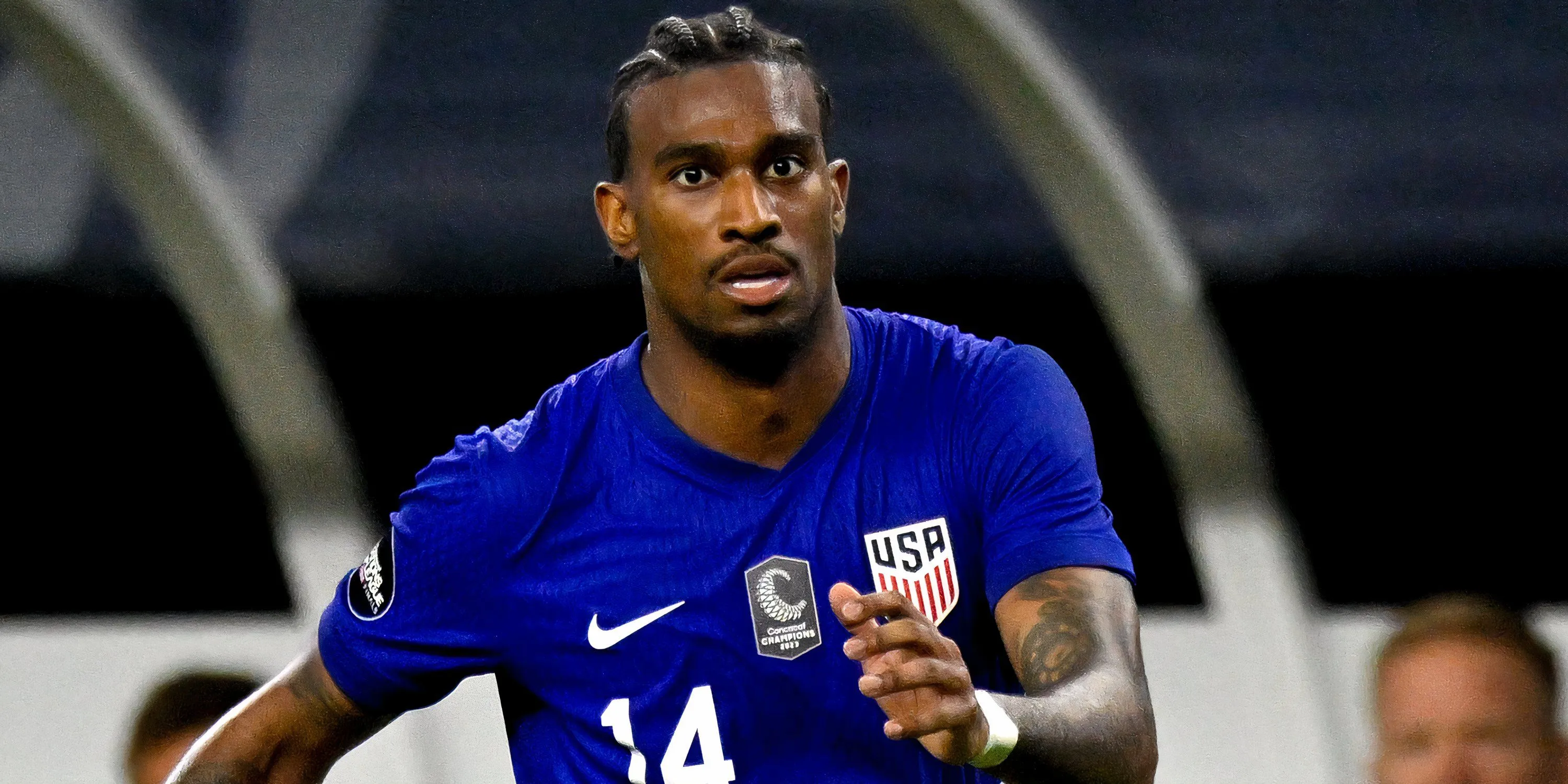 Haji Wright trong màu áo tuyển Mỹ, ghi điểm với phong độ tại Coventry