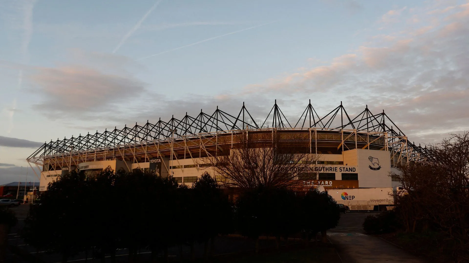 Pride Park, sân nhà của Derby County