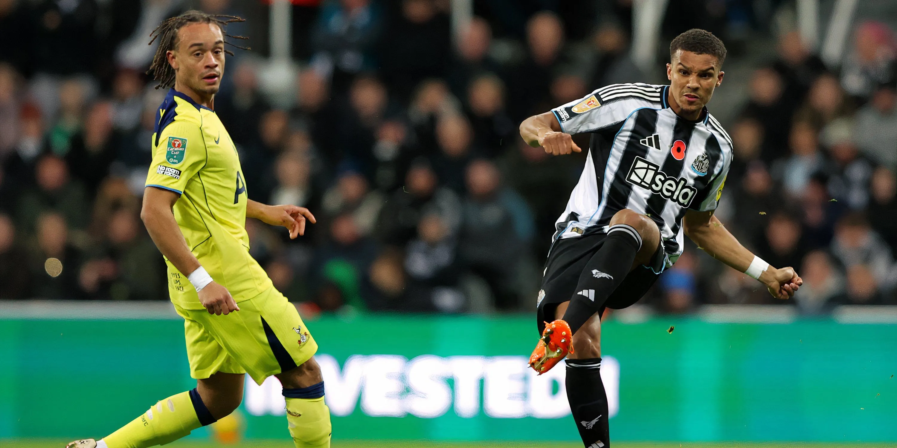 Thiaw trong pha tranh chấp và phân phối bóng từ tuyến sau cho Newcastle